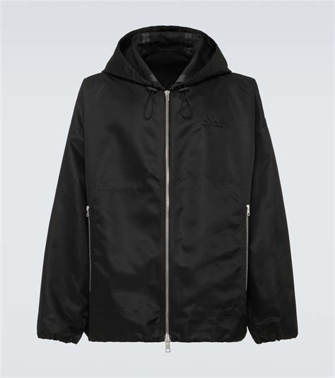 gucci twill blouson jacket